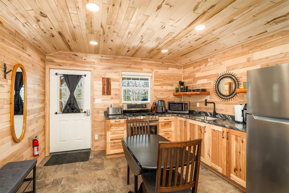 Kitchen and Dining Area
