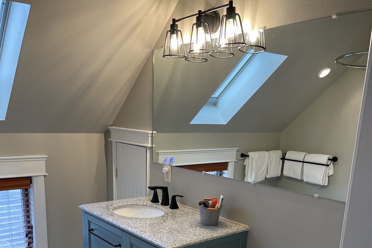 Bathroom on second level