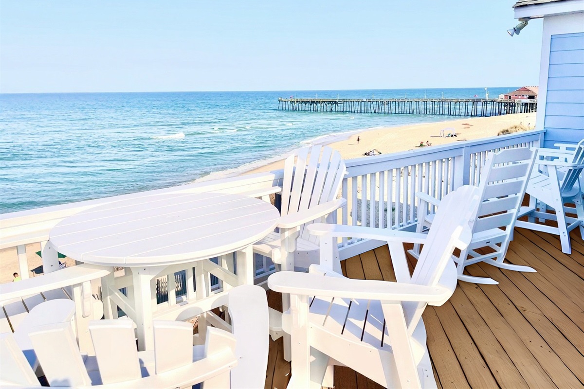 Oceanfront amazing views of the best beaches in the Outer Banks!