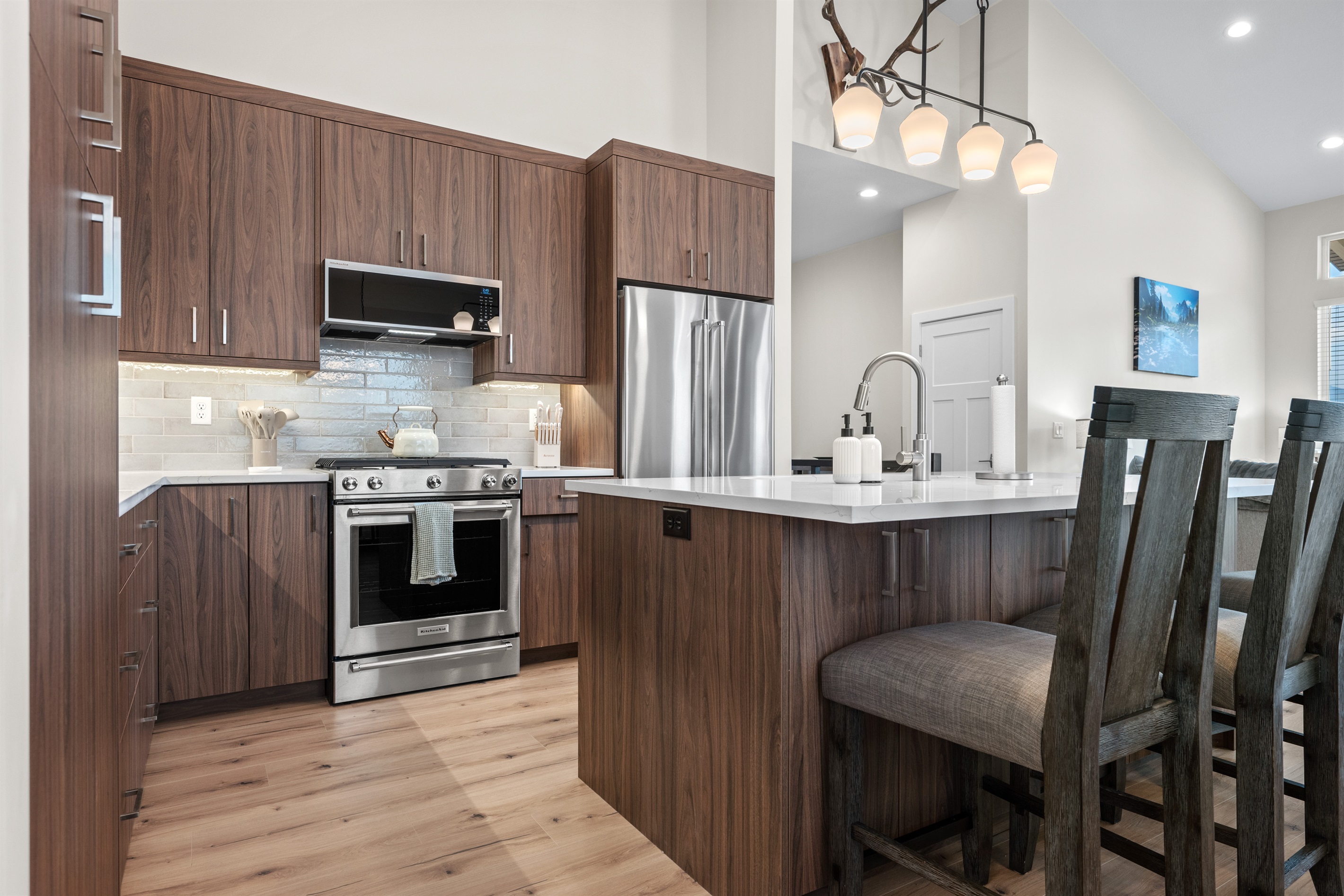 All the appliances you need for crafting a gourmet meal.
