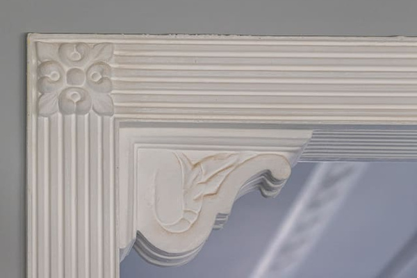 While we renovated the penthouse from top to bottom, we retained the glorious period details.   The main floor ceilings are mostly about twelve feet!