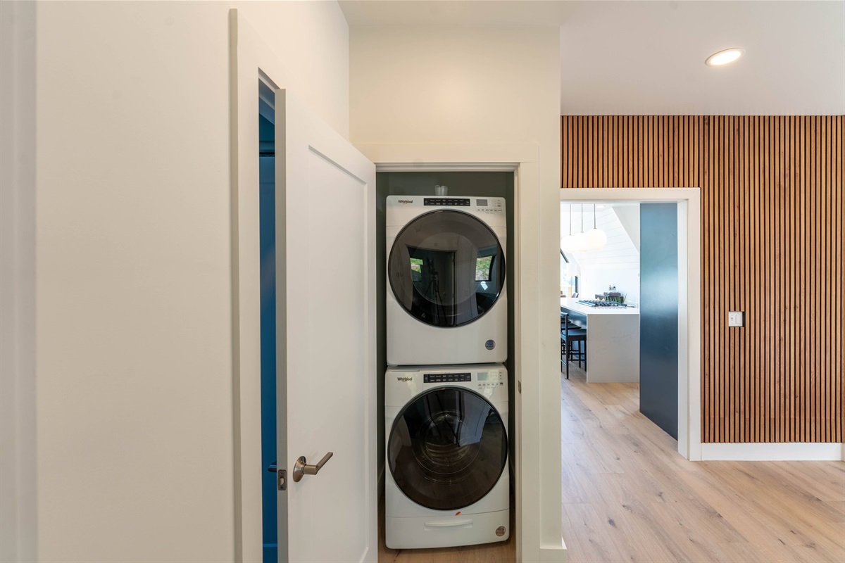 Full-Sized Washer and Dryer