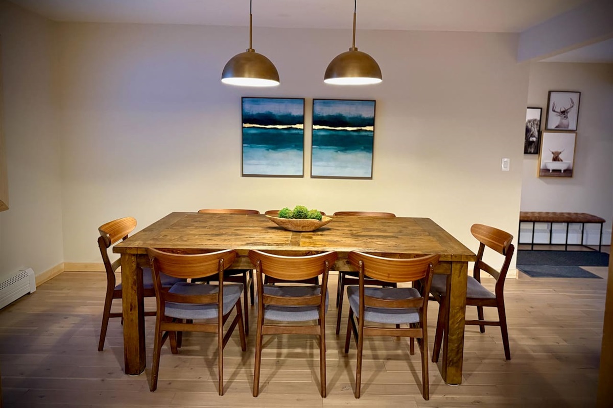 Unit A Dining Room
