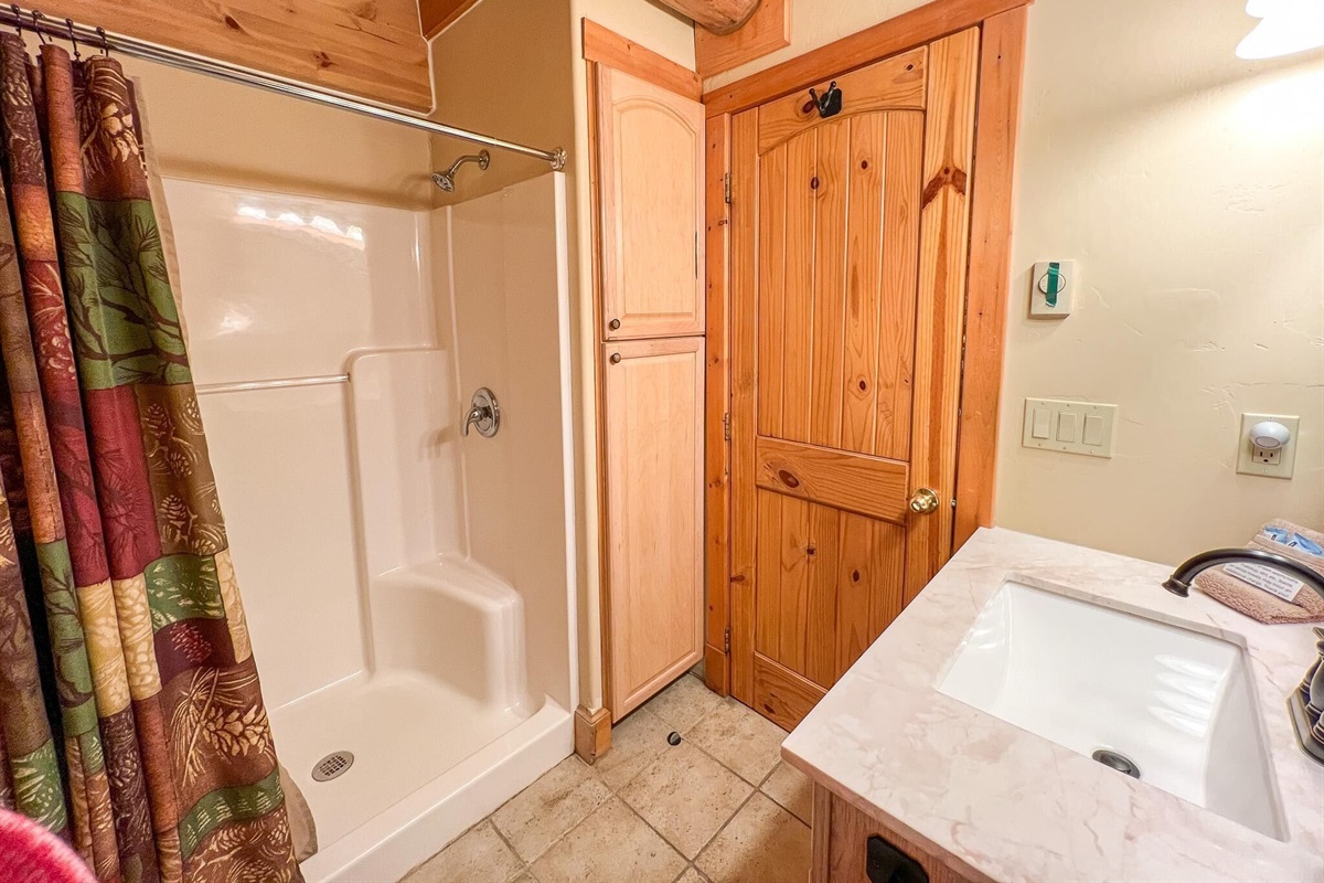 Ensuite Bathroom to Main Level Bedroom