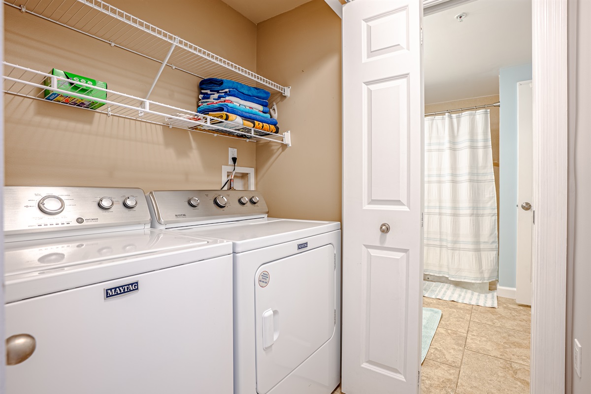 Laundry area
