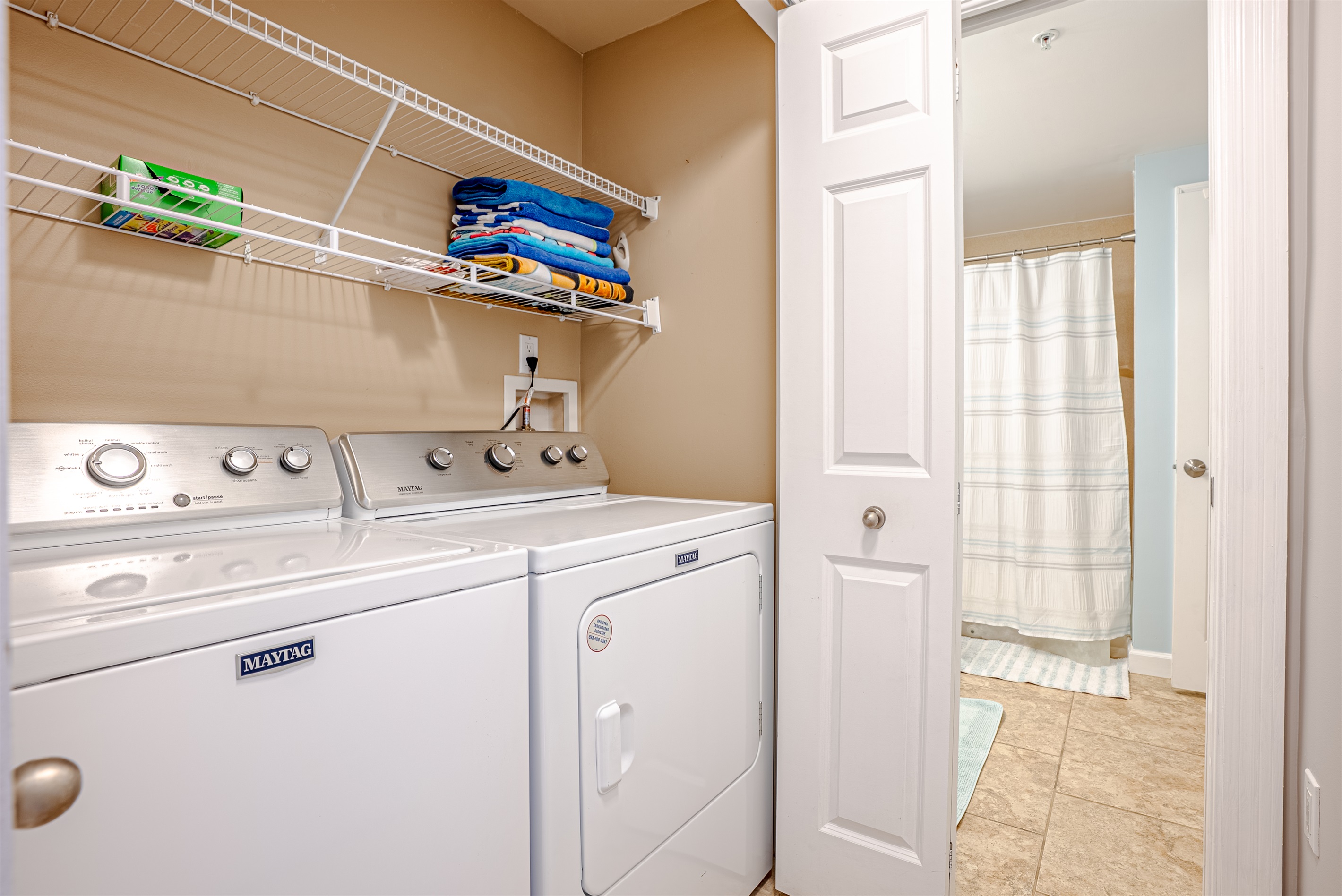 Laundry area