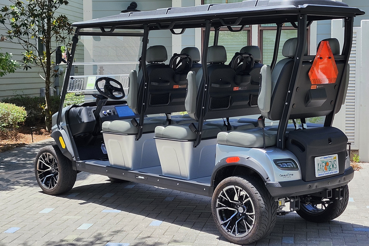 6 Seater Solana Golf Cart Included