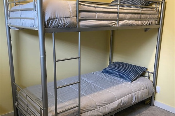 Bunkbeds in the separate Bunkhouse