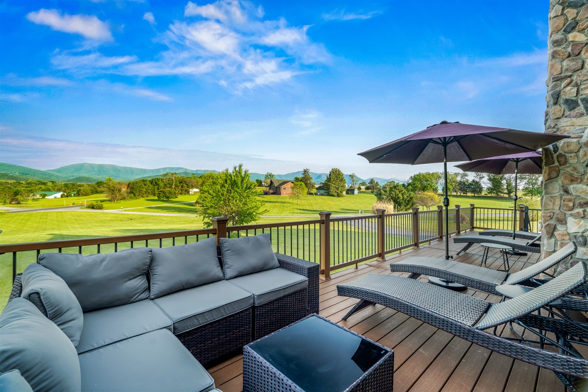 Your front-row seat to the mountains. Relax, reset, and enjoy the peaceful mountain backdrop while staying with us.