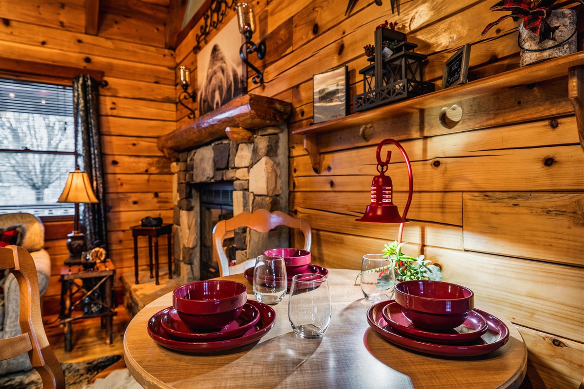 Dining nook for some quick meals in the morning :)