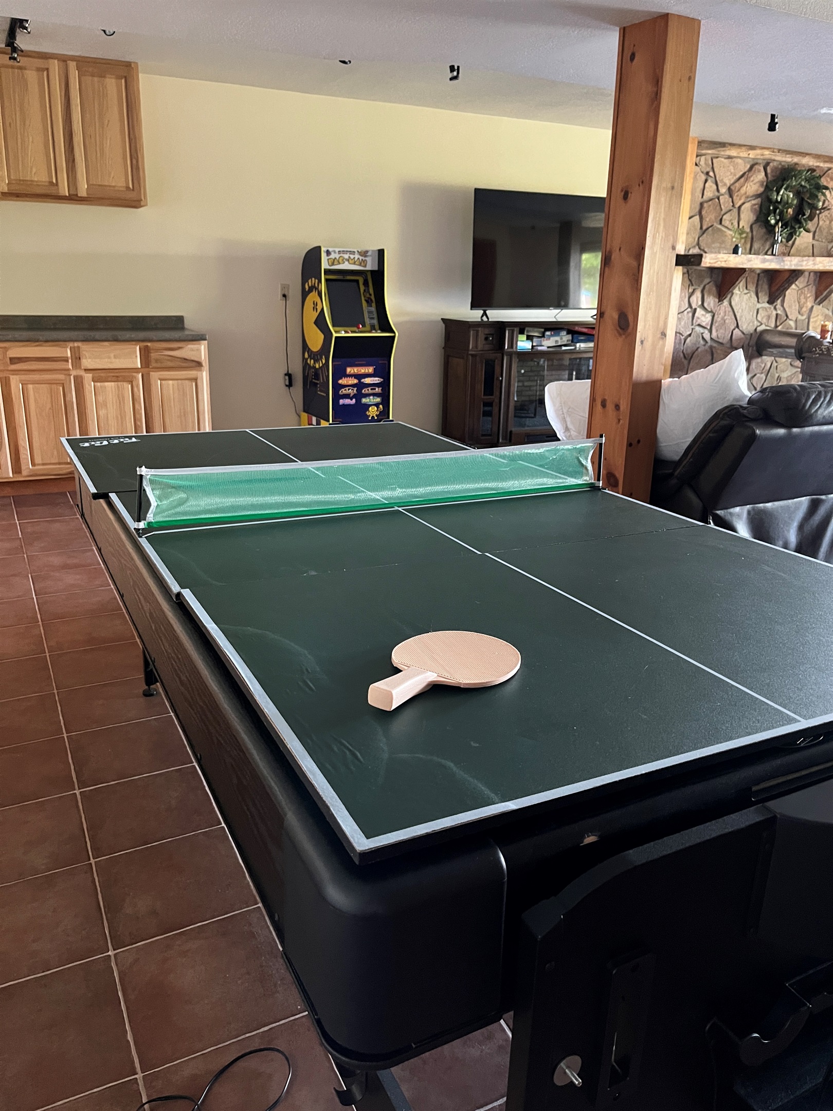 Ping Pong in the Gameroom