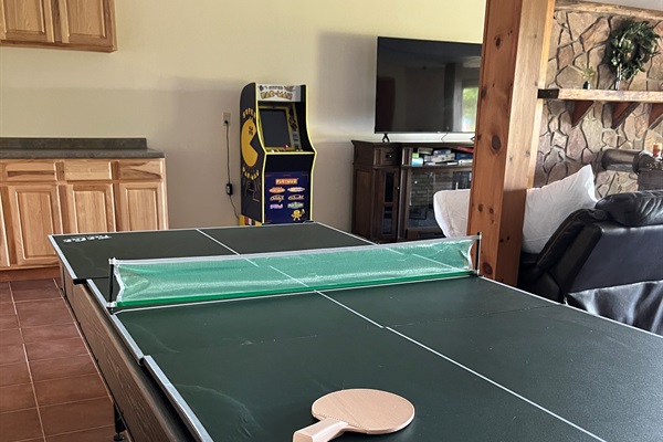 Ping Pong in the Gameroom