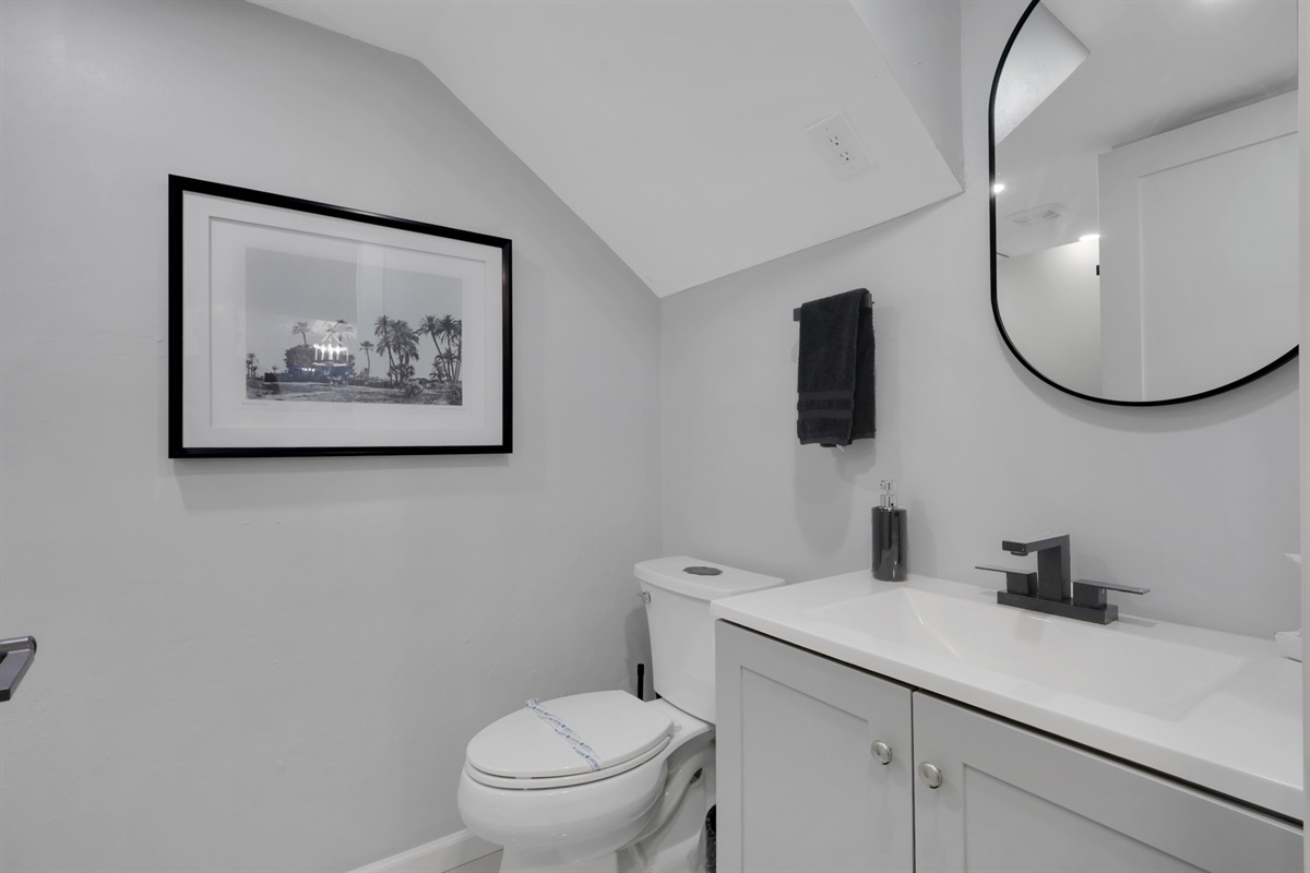 Downstairs Studio Bathroom