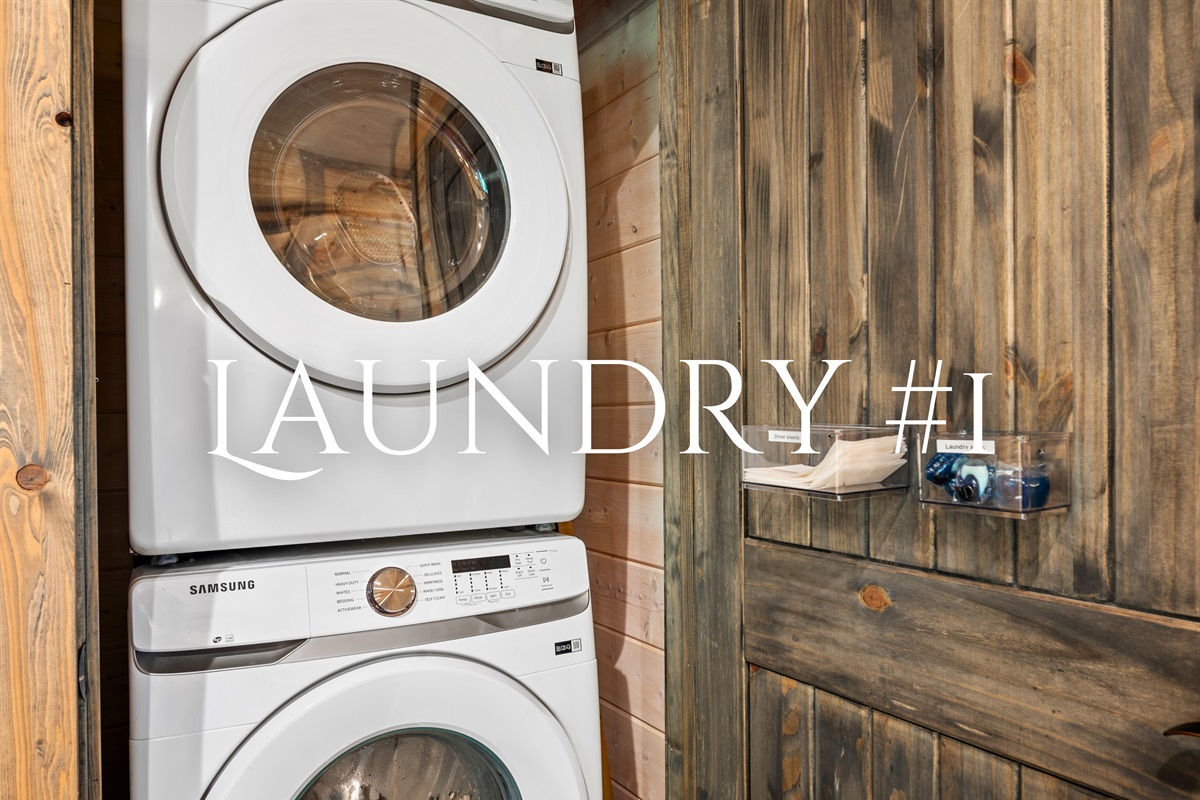 Convenient in-cabin laundry means you can pack light and still have everything you need for a fresh wardrobe.