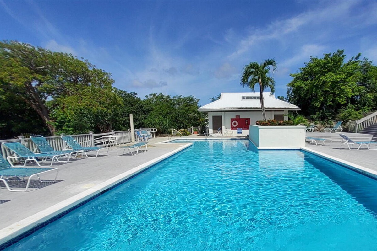 Jump right in!!  The Mahogany Run Pool