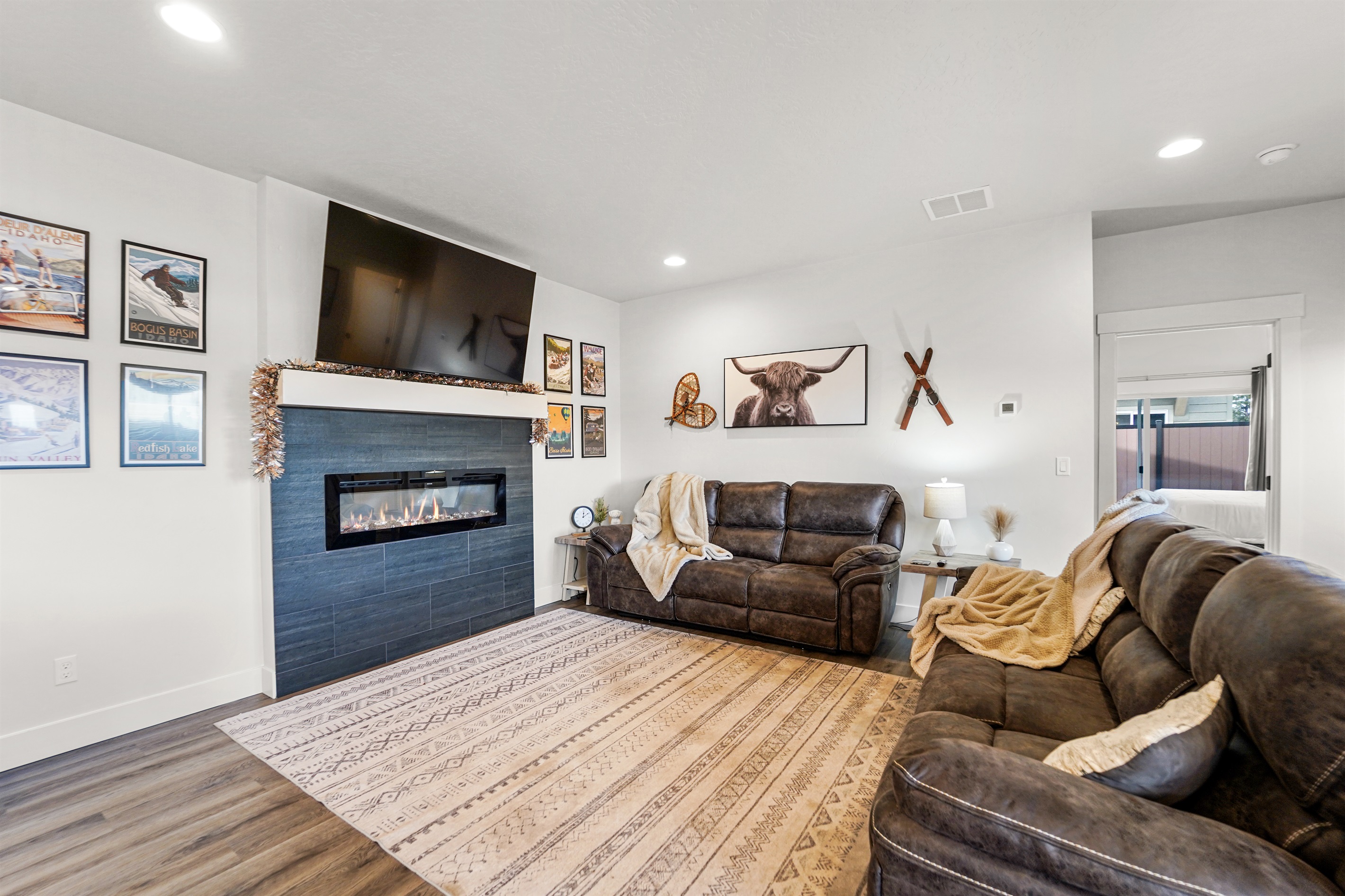 Warm and inviting living space with comfortable seating and stylish decor.