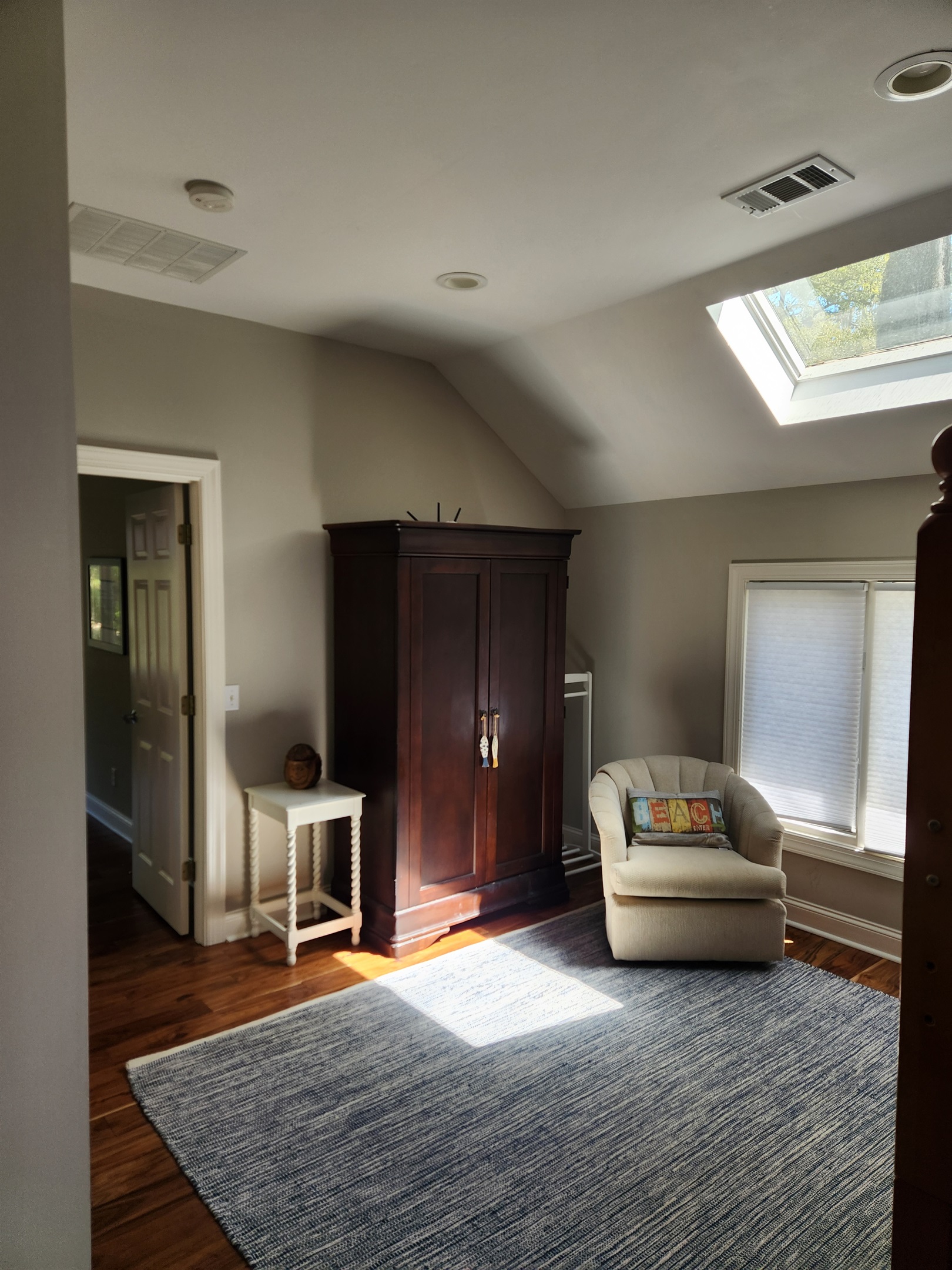 Entertainment center in kid's area