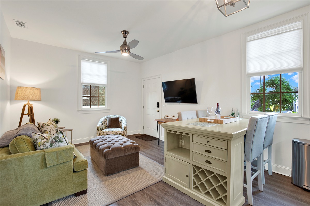 Open-concept layout with natural light throughout.