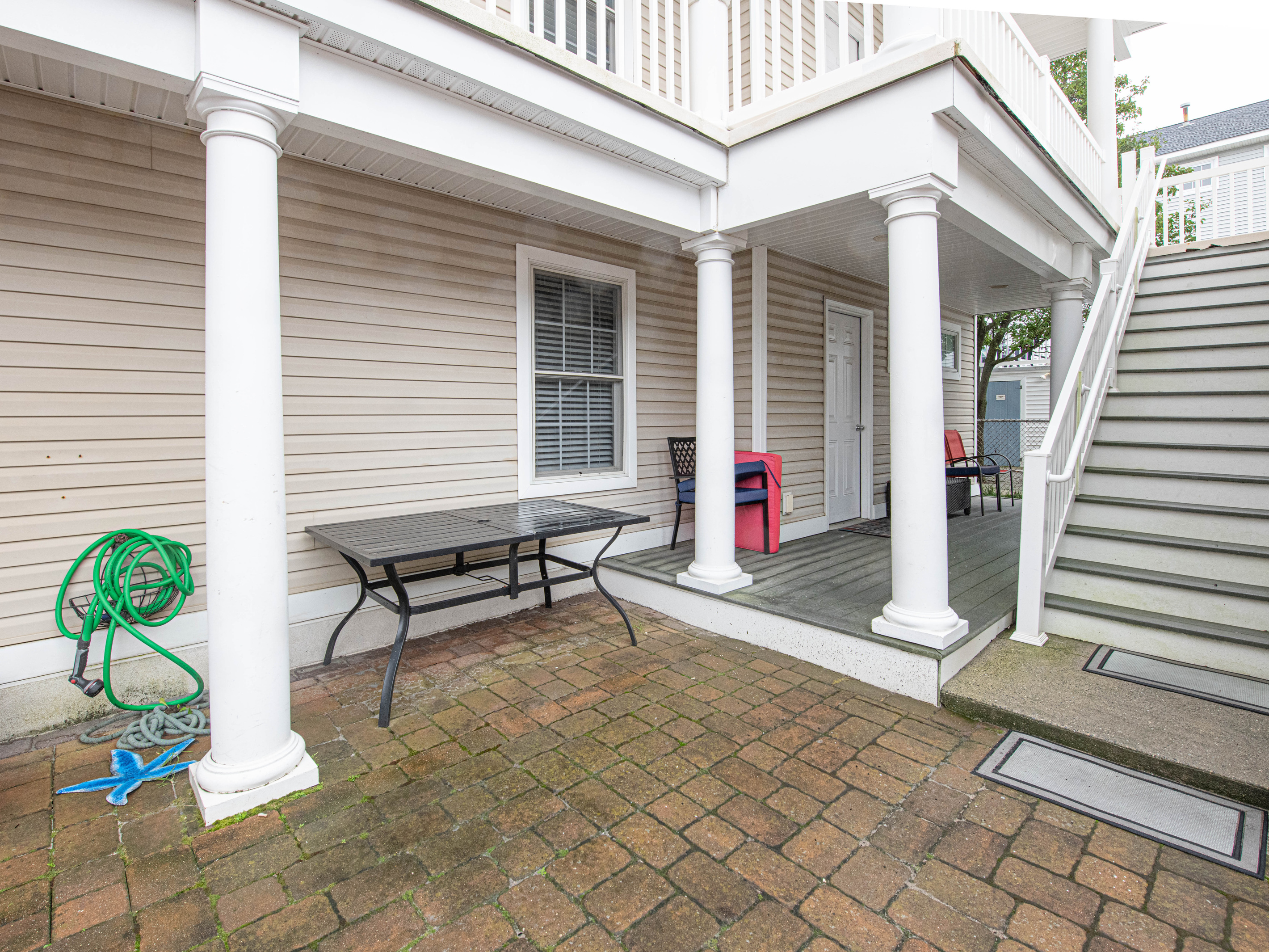 Patio Area with Outdoor Table