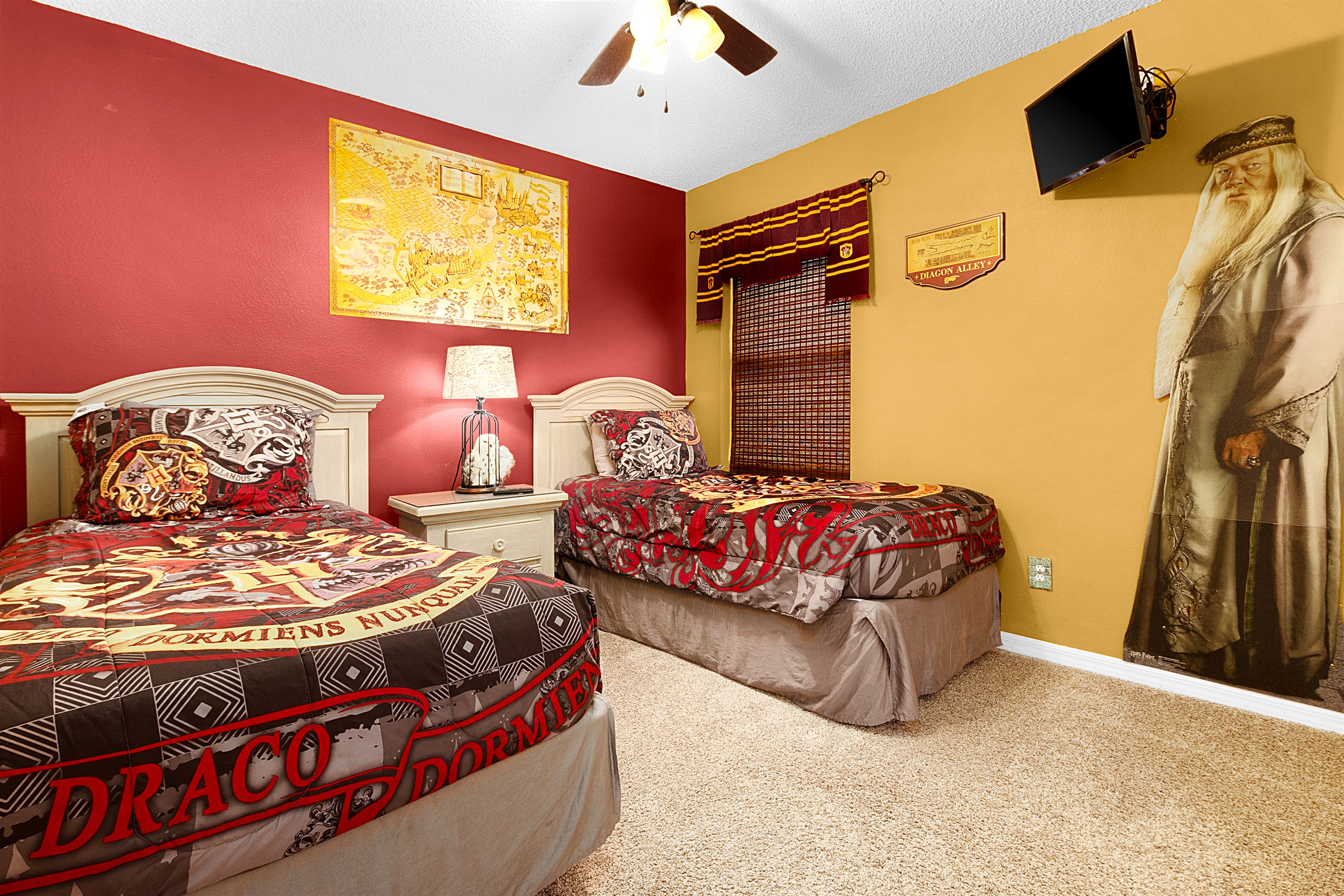 The Harry Potter room!