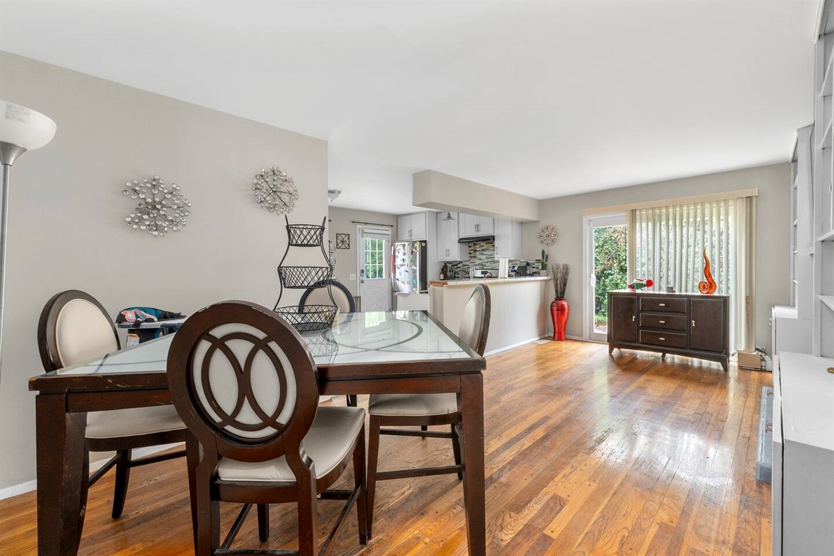 Another perspective of the dining room!