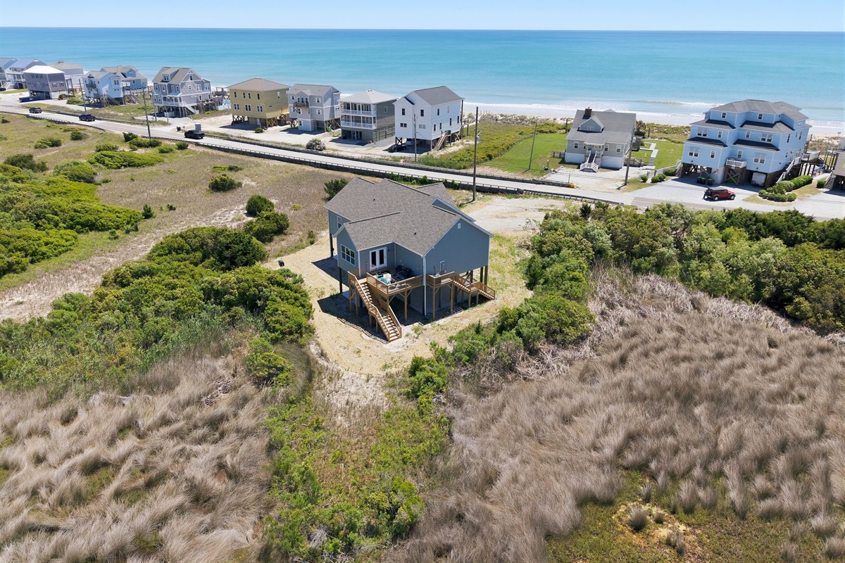 Quick access to the beach while enjoying a quiet, tucked-away setting