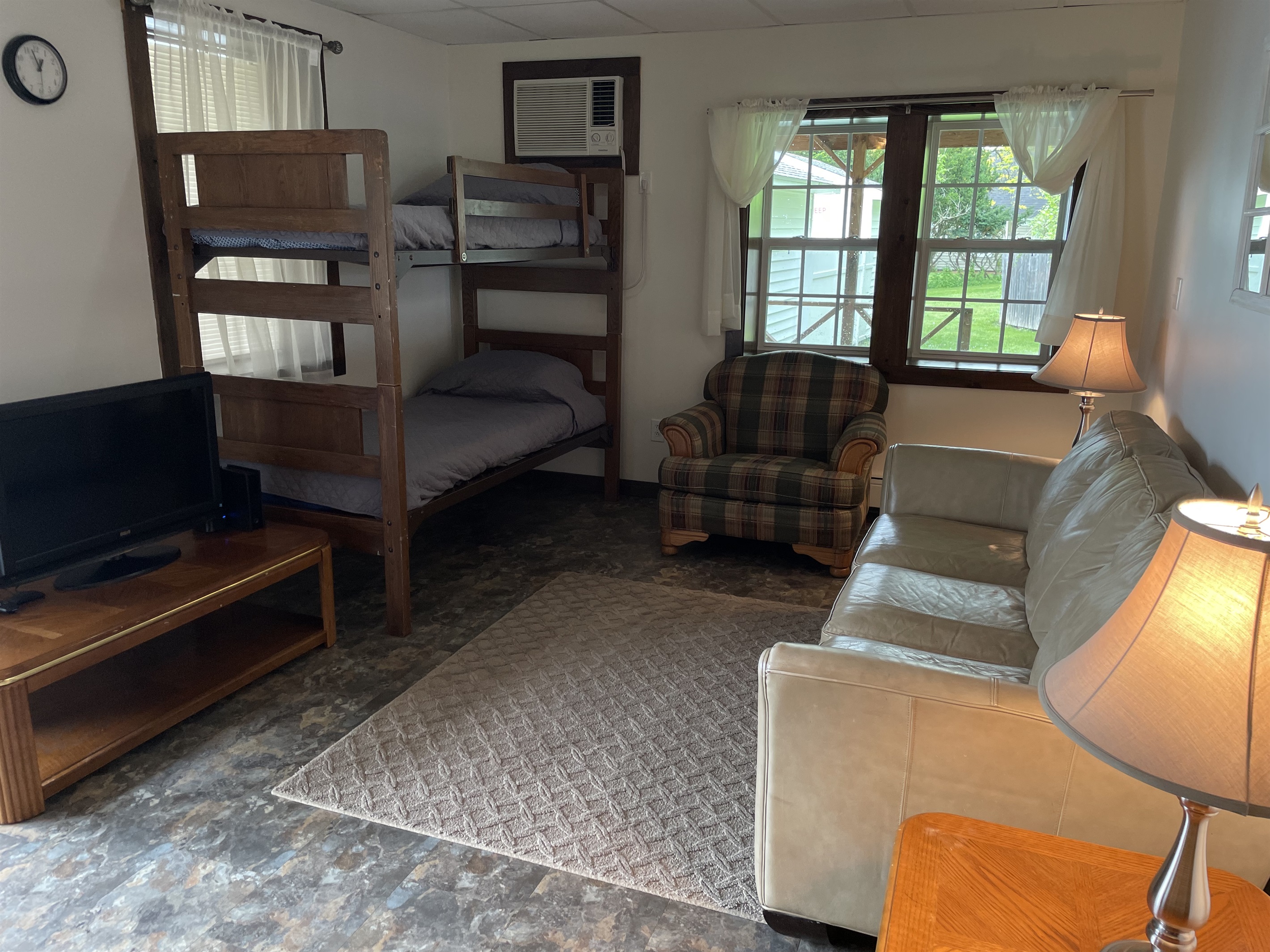 Living area with bunkbeds