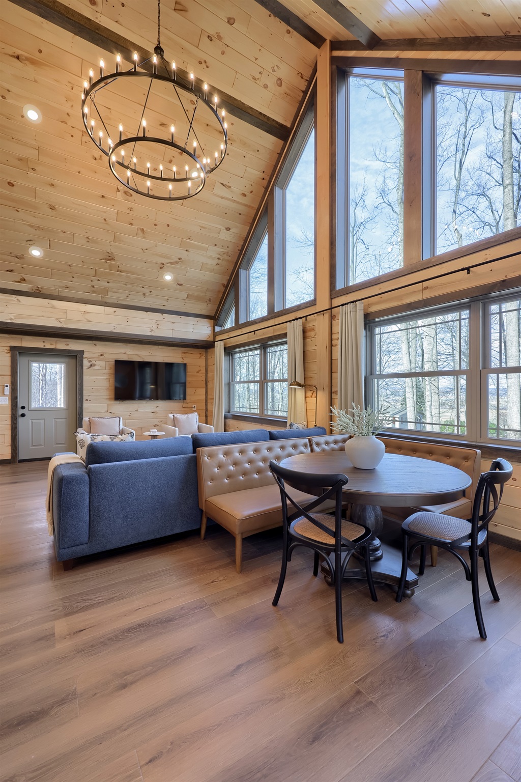 Open Concept Space, view from the Entry Door