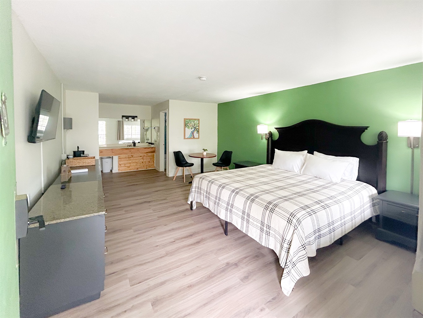 Main Room - 1 King bed