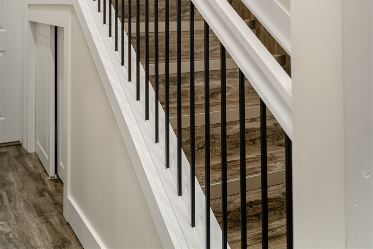 Stairs to second floor