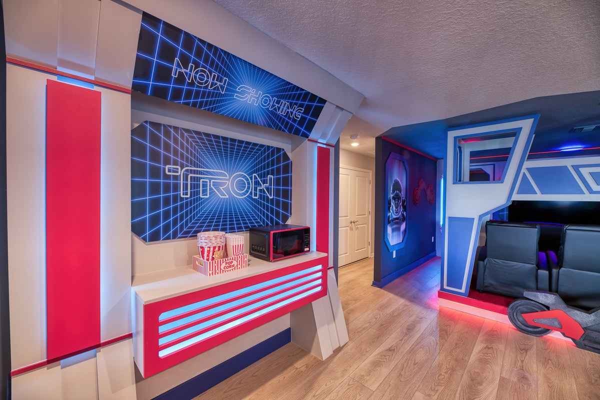 Tron Movie Theater