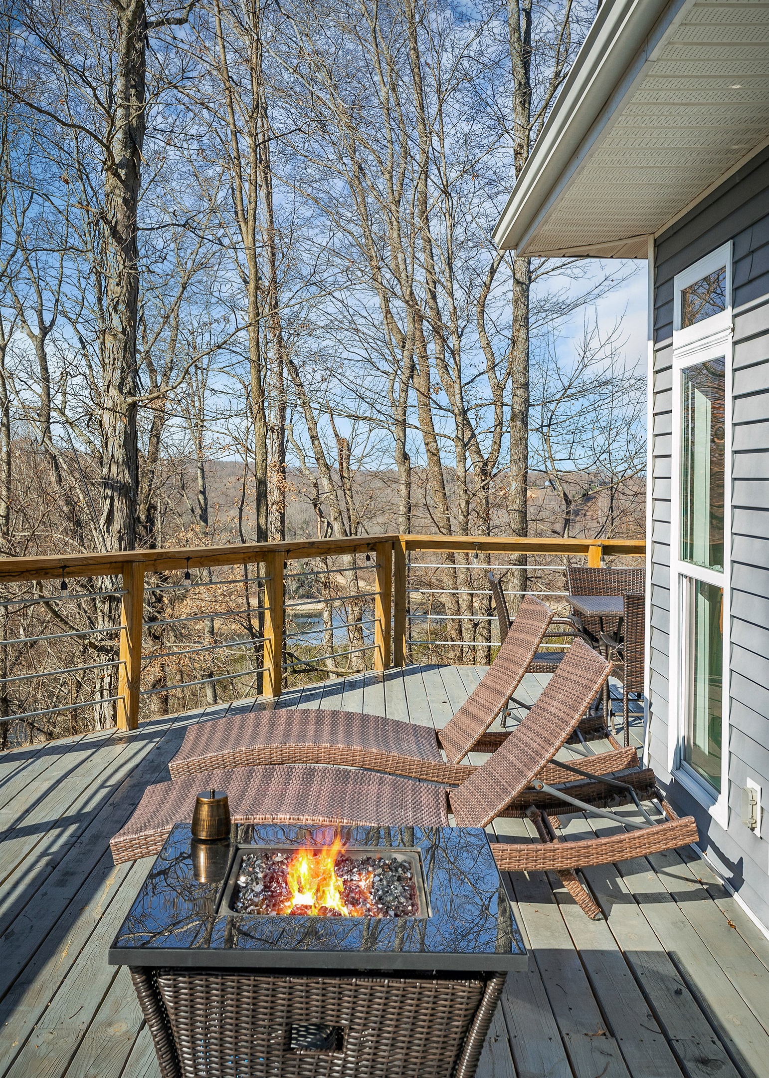 Lounge, dine, relax--this deck has room for it all!