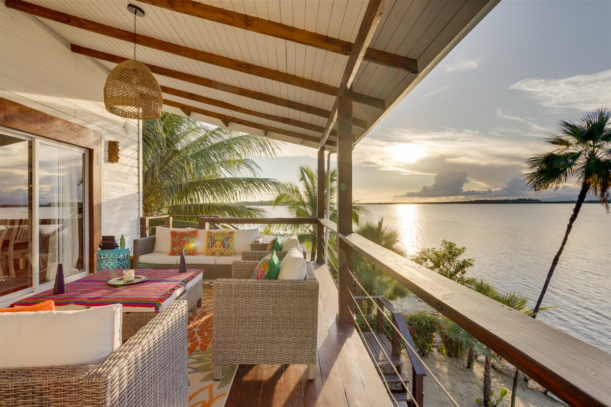 Outside Upstairs Living