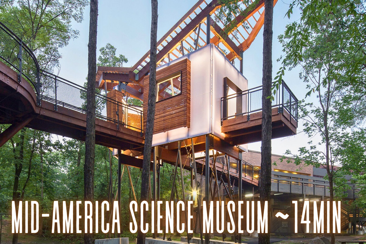 Ignite your curiosity at the Mid-America Science Museum, where interactive exhibits make learning fun for all ages!