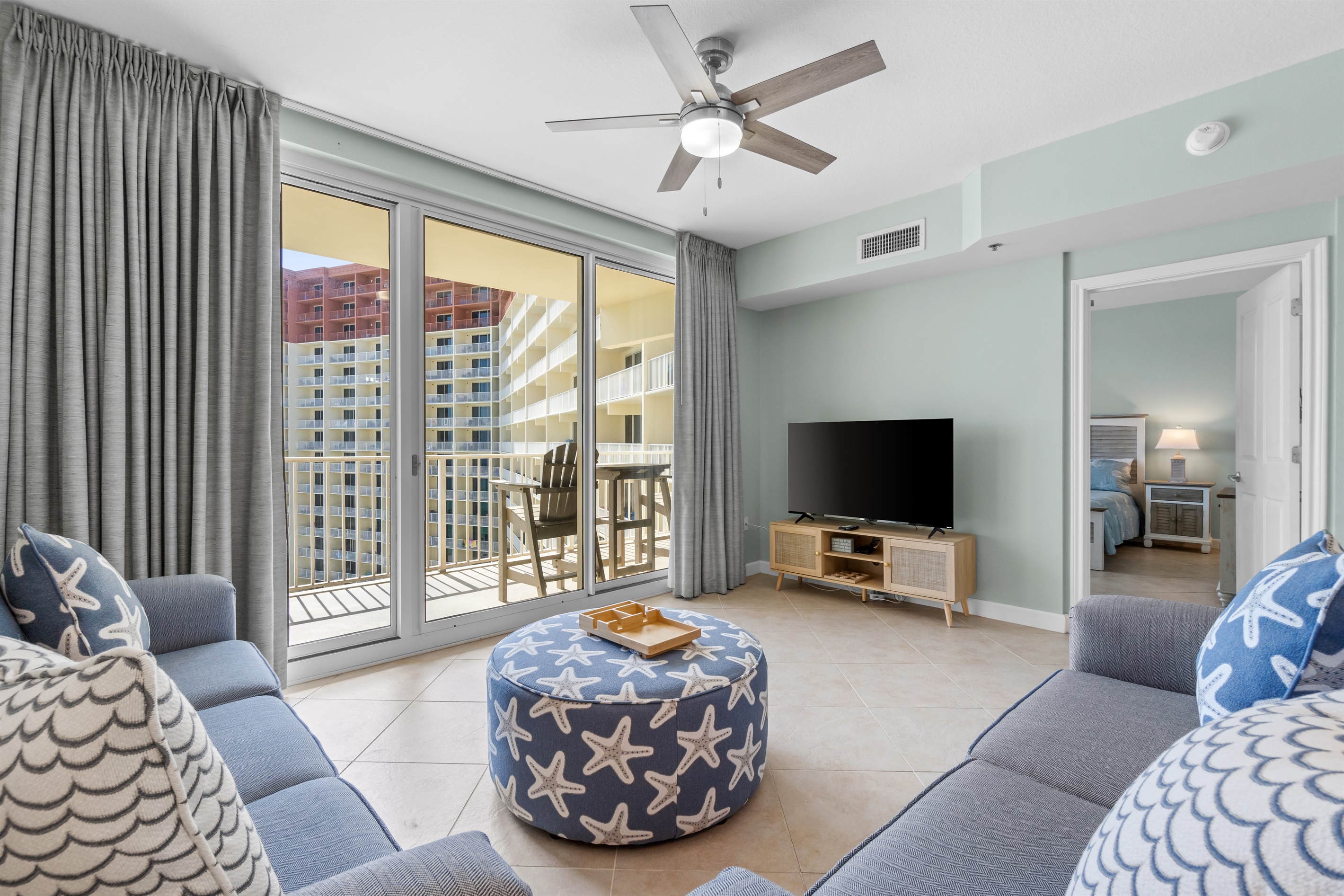 55 inch Roku TV with streaming apps and Direct TV