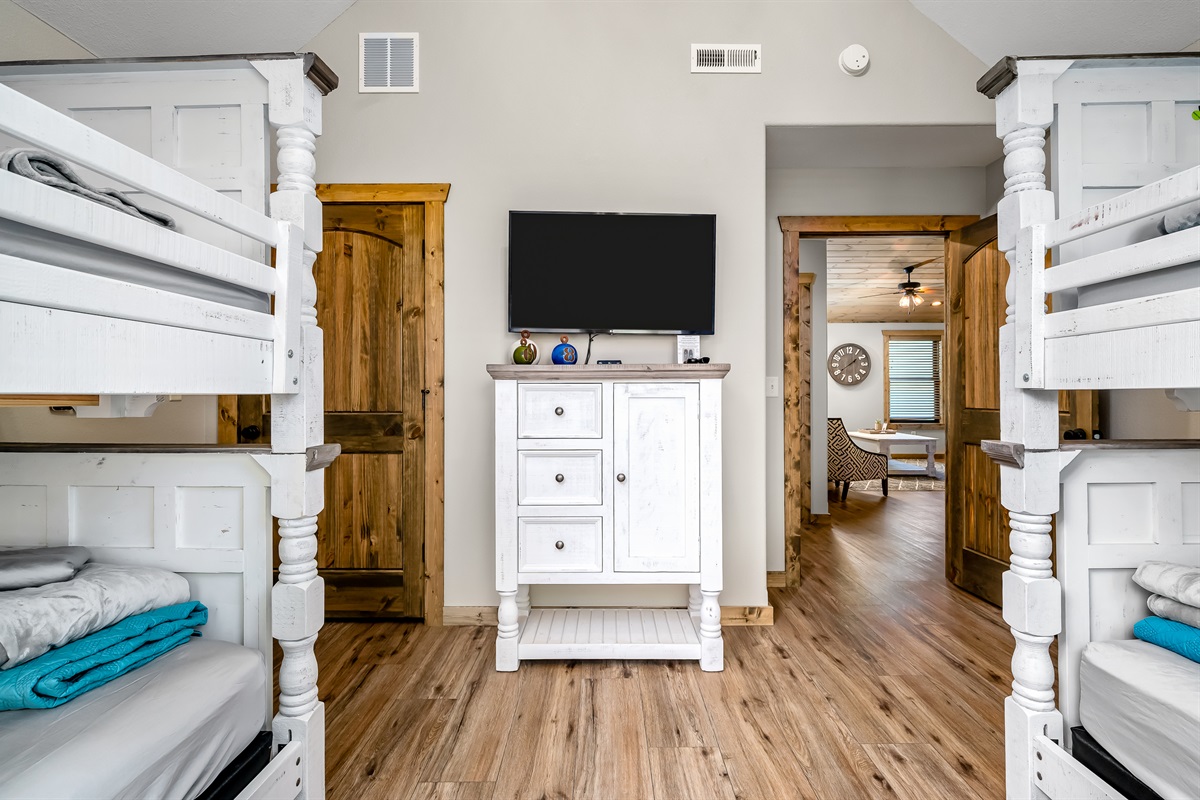 Upper level bunkroom