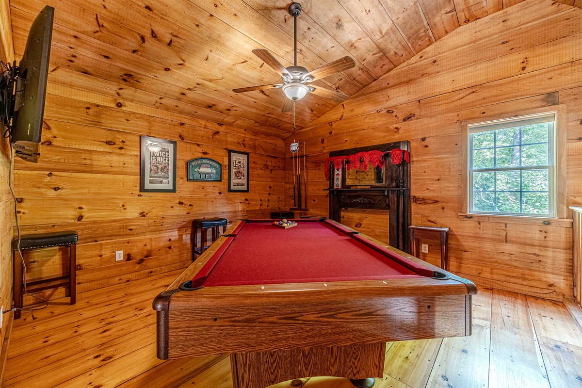 Full Size Pool Table for Enjoyment