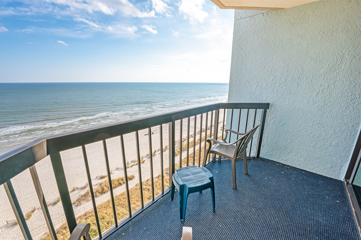 Amazing View from the Balcony!