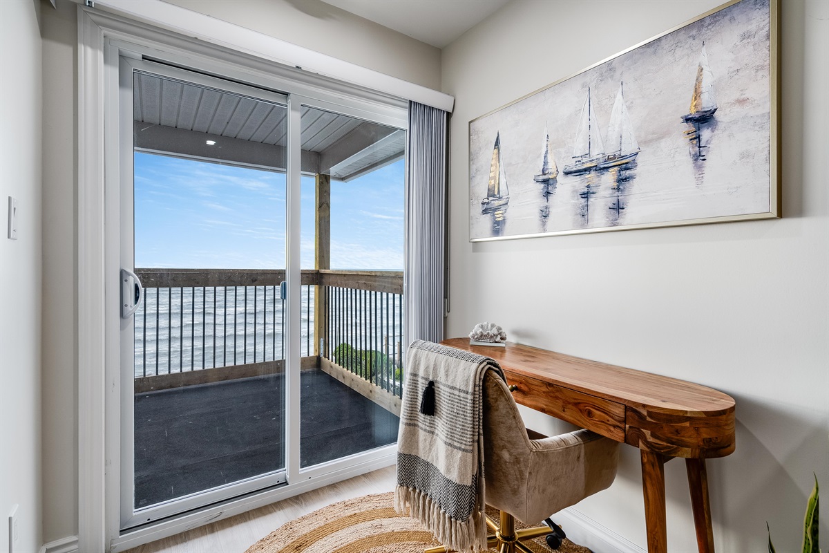 Workspace, room for computer etc.