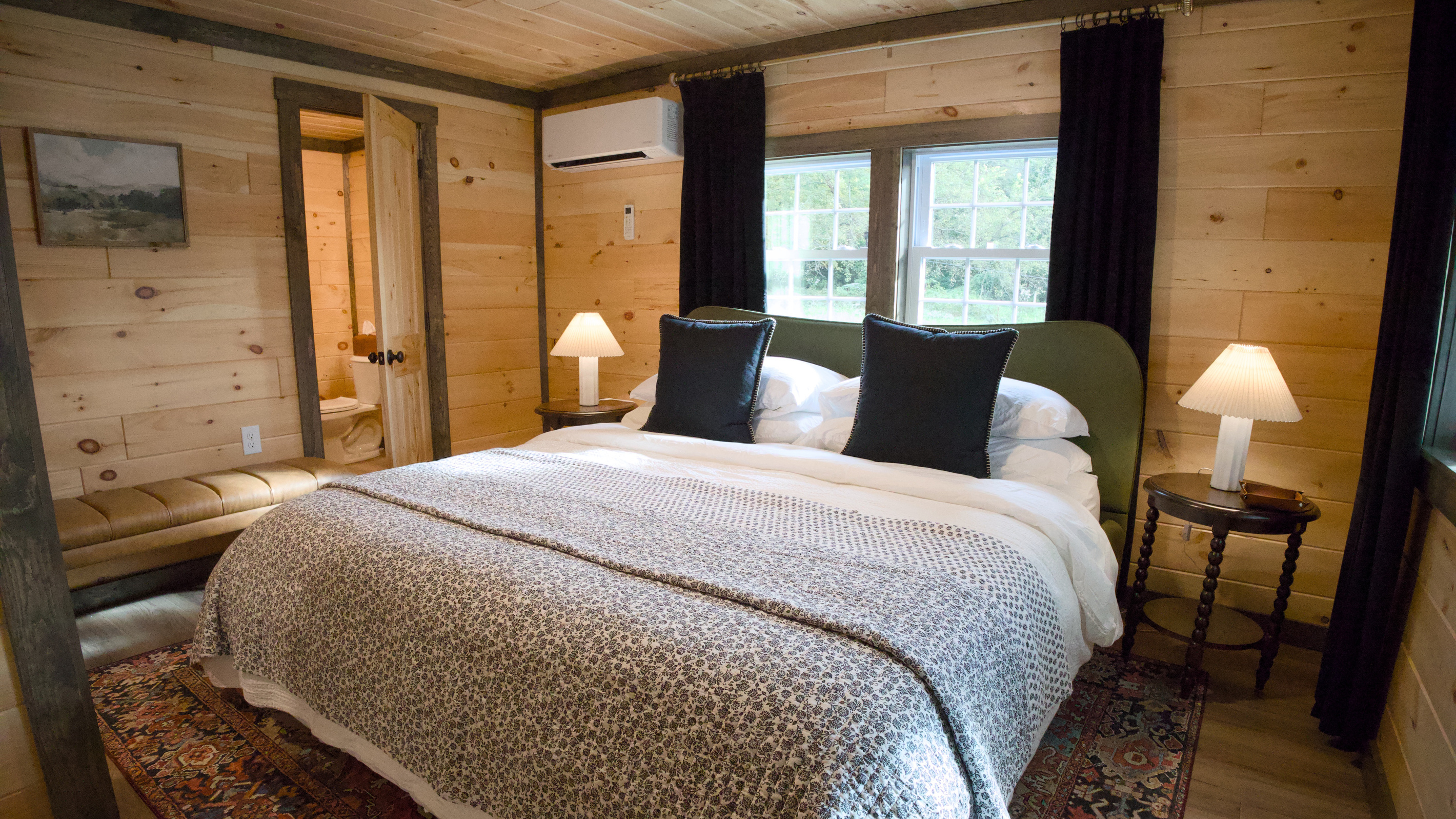 It's a comfy bed - you should have some good sleeping here.