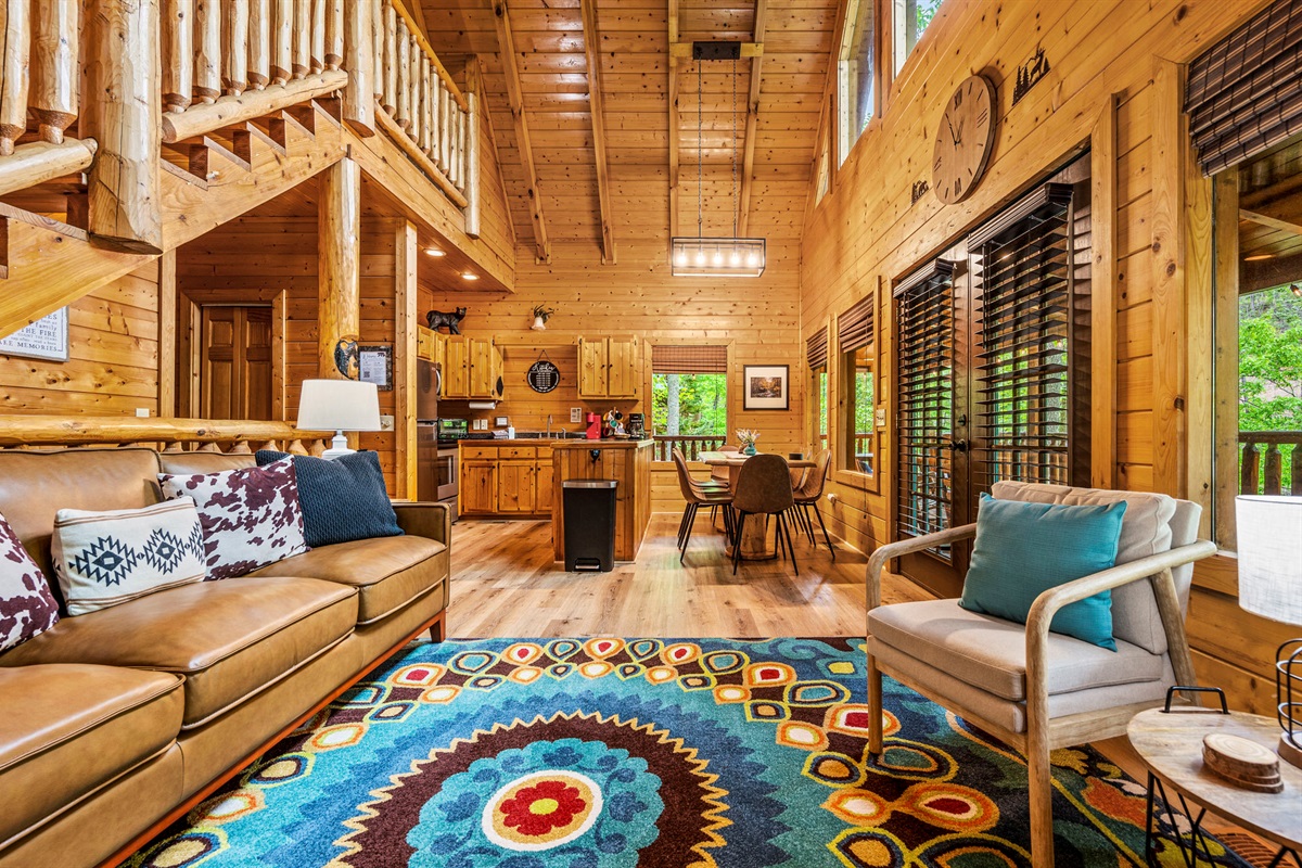 Open-concept living space designed for connection