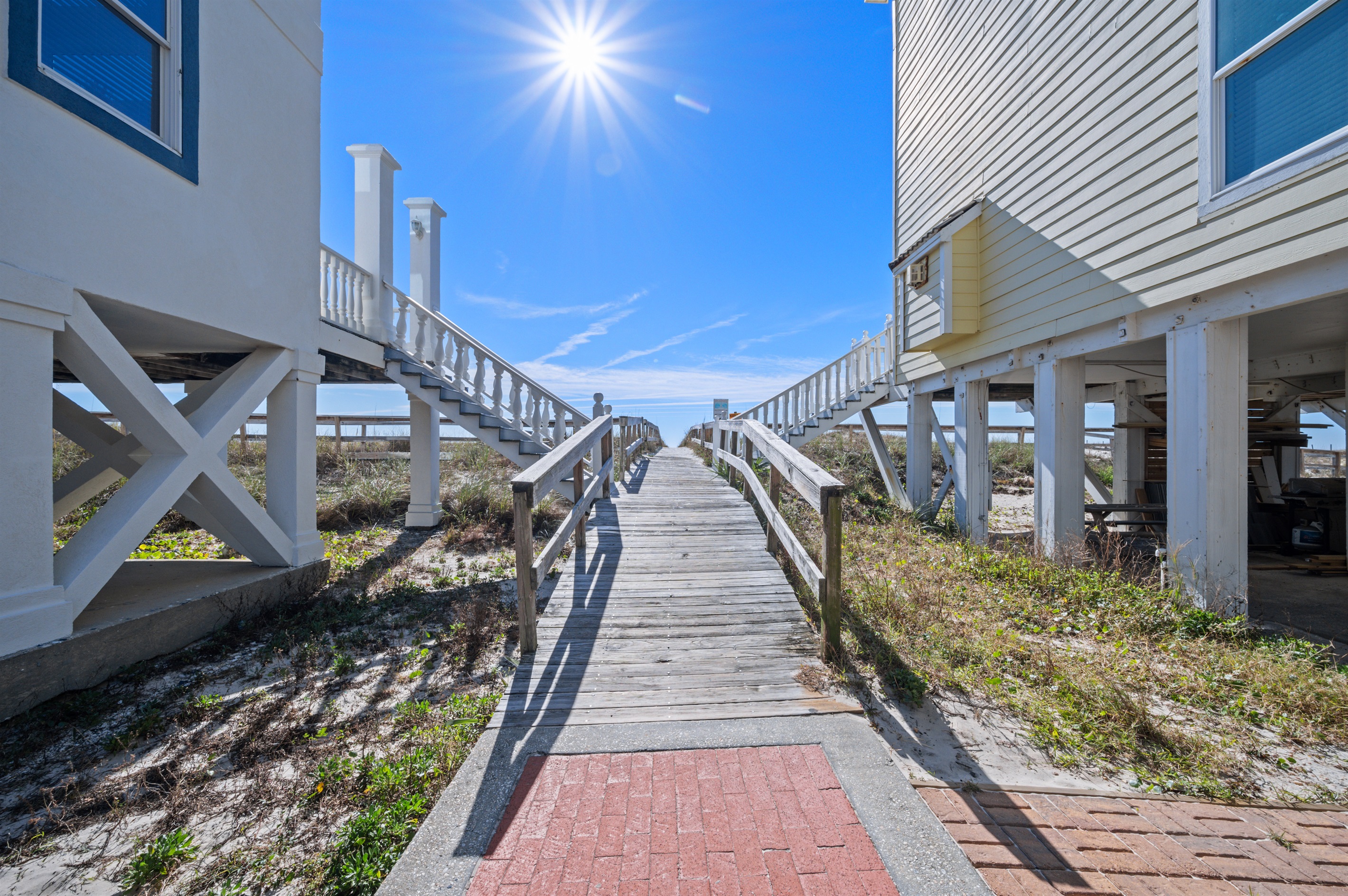boardwalk to beach