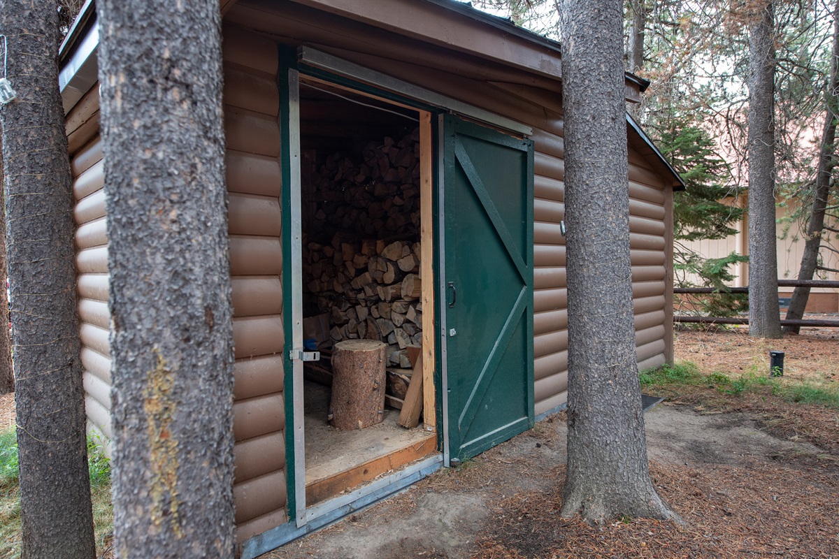 Firewood provided