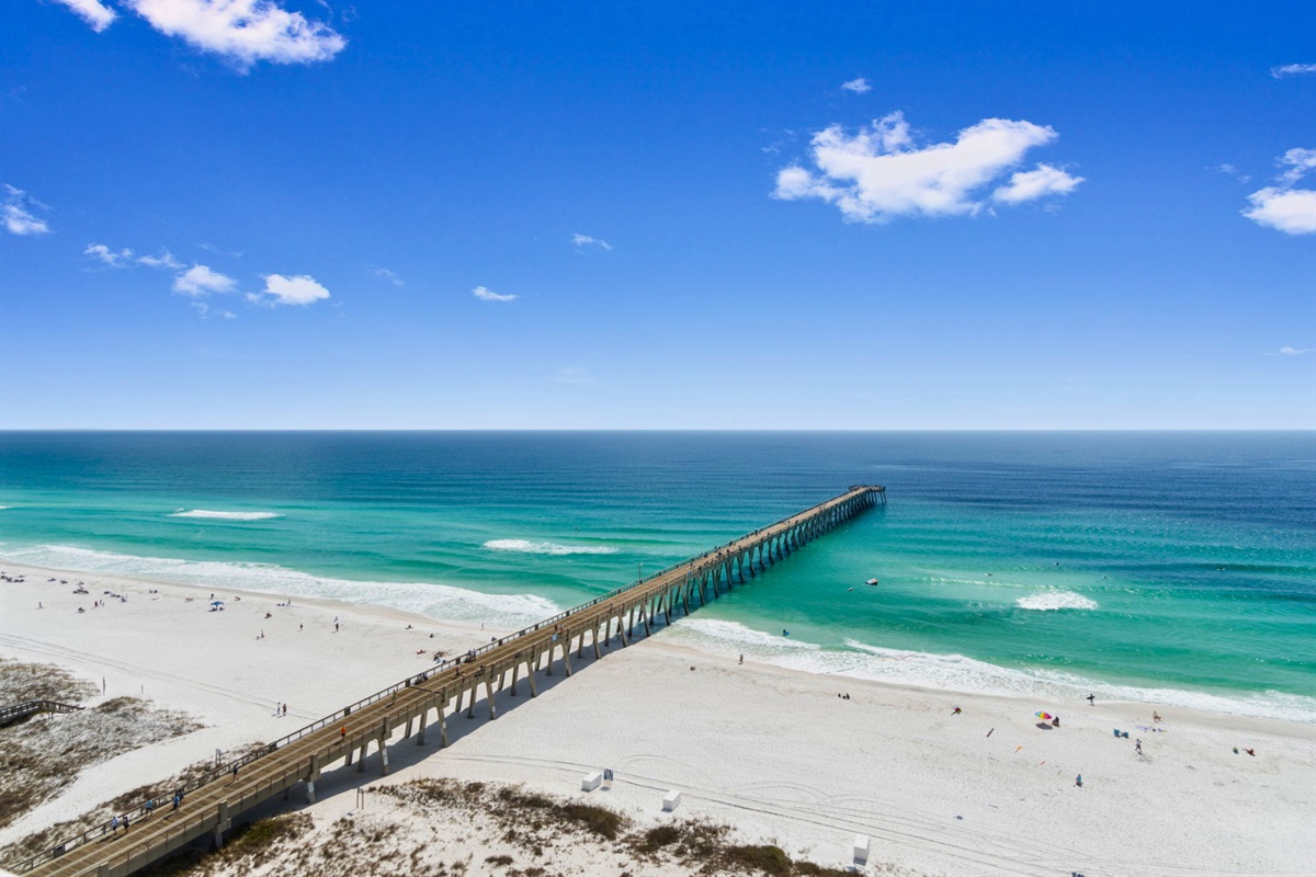 Whether you're watching the waves roll in or catching a colorful sunset, the view from here never gets old.