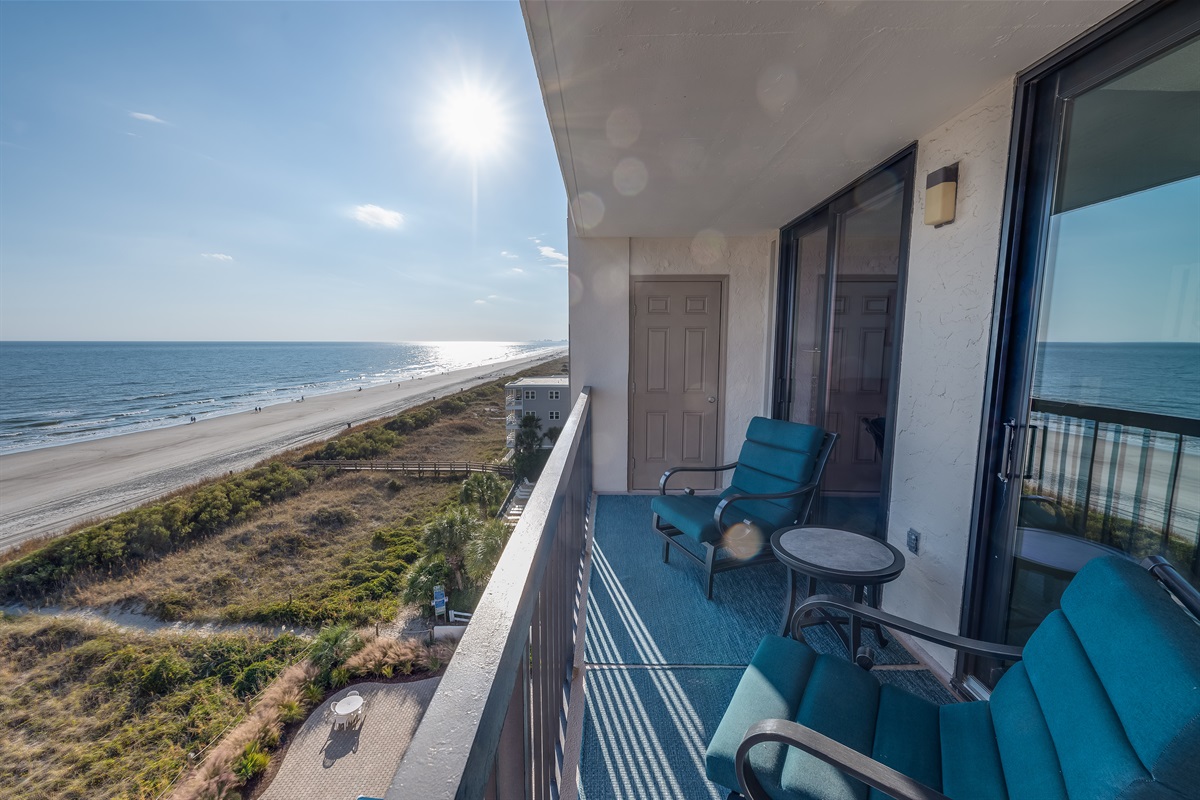 Amazing View from the Balcony!