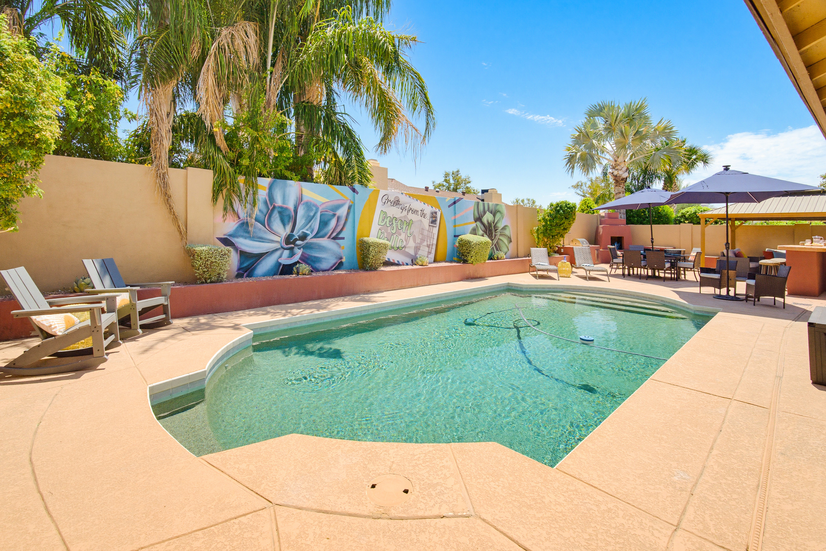 Heated pool