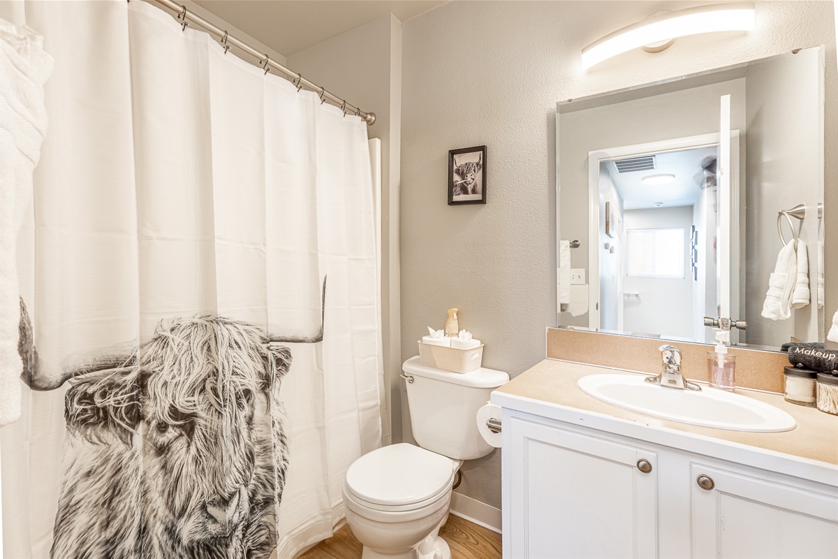 3006 Regan – Second Bathroom
Additional bright bathroom for guest comfort.