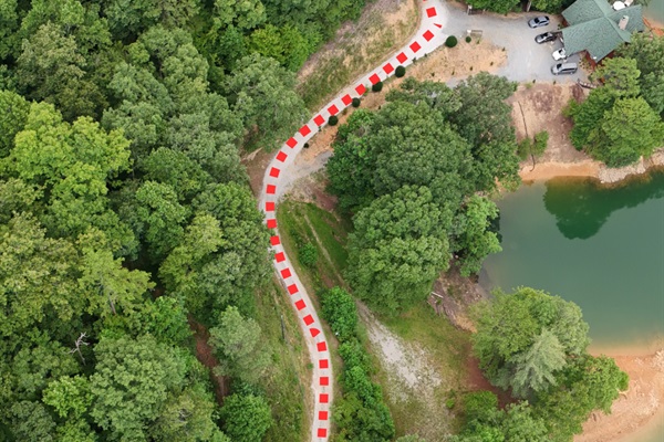 Lake Access: Follow the scenic path to adventure at the water's edge—fun awaits!