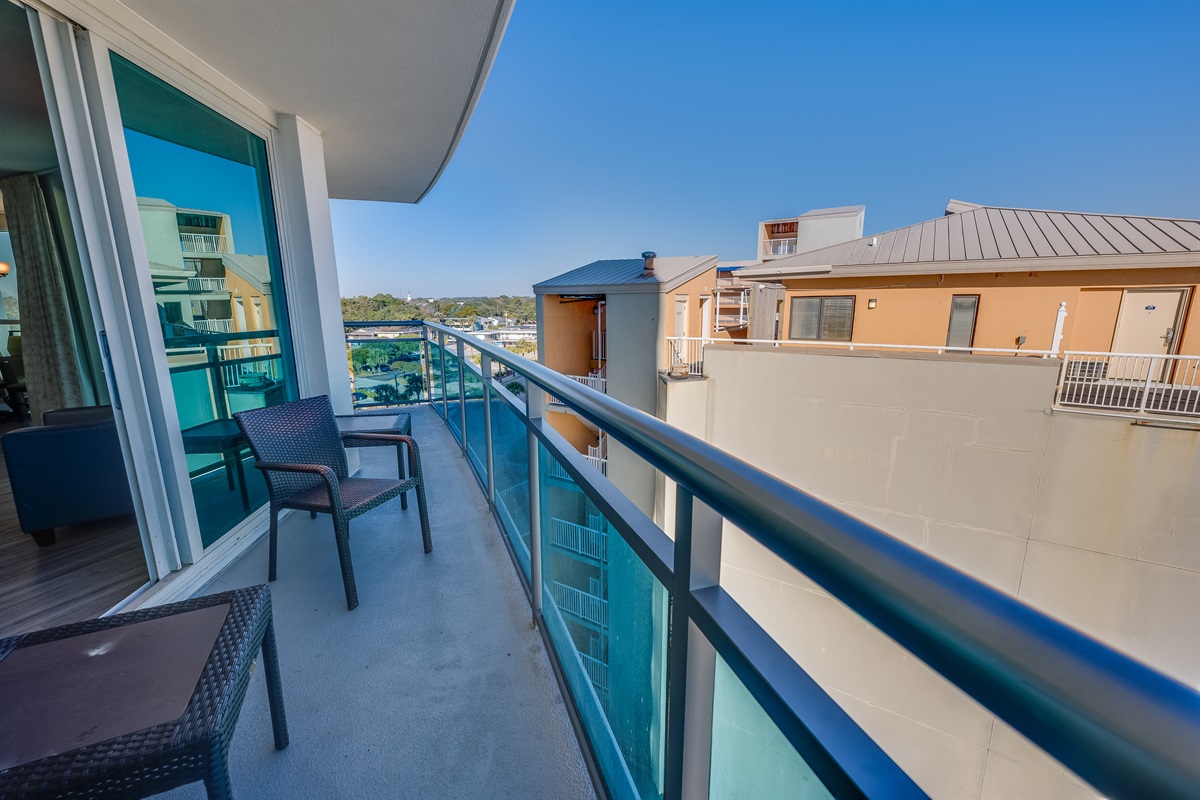 Breathtaking Views from Balcony!