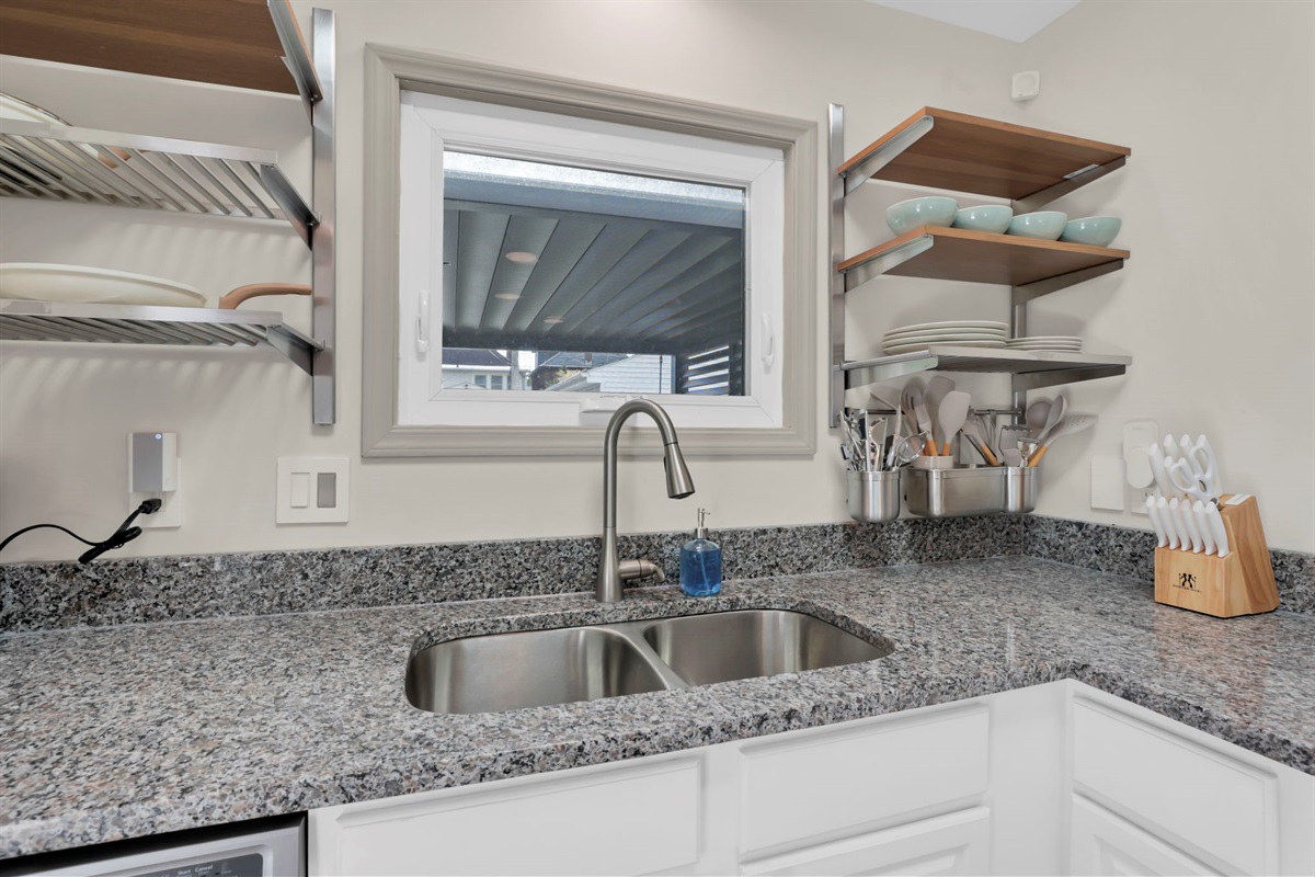 Updated and modern kitchen